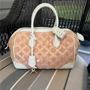 Louis Vuitton Bouclettes Speedy Round Bag